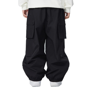 Pantalon de ski et snowboard baggy respirant en nylon avec fermeture éclair pour l'hiver par AMAZING INDUSTRIES - Product Image 2