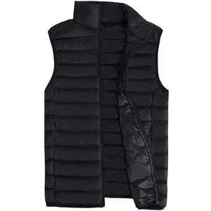 Gilet d'extérieur en polyester 100% personnalisable pour hommes, veste légère et sans manches, gilet bouffant OEM pour vêtements de golf - Product Image 5