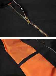 Chaqueta Bomber de Moda Urbana para Invierno 2025, con Botones, Bolsillos con Cremallera, Logotipo Personalizable, Impermeable, Cortavientos, de Alta Calidad para Hombre - Product Image 5