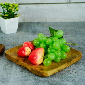 Plateau carré imbriqué en bois d'acacia massif, artisanal, de qualité supérieure, disponible au meilleur prix et au prix le plus bas - Product Image 4