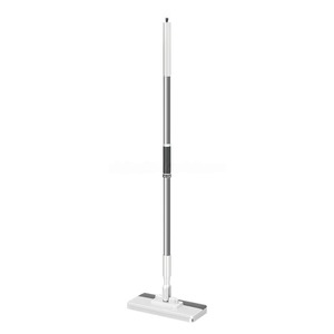 Serpillère miniature réutilisable en microfibre d'acier avec manche télescopique rotatif à 360° - Product Image 1