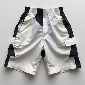 Short coupe-vent de sport Short de pluie homme Streetwear Short imperméable blanc pour homme Short coupe-vent de randonnée personnalisé - Product Image 2