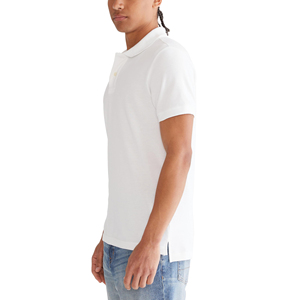 Nuevo diseño impreso de moda para hombres Polos de manga corta diseños personalizados Logo bordado impreso gótico Polo - Product Image 5