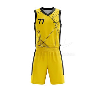 Professional Durable Breathable Polyester Basketball Uniform Kit for Men's Adult Training and Matches - Product Image 2
