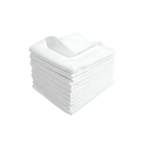 Couches en gaze de coton blanche ultra douce pour bébé - Product Image 6