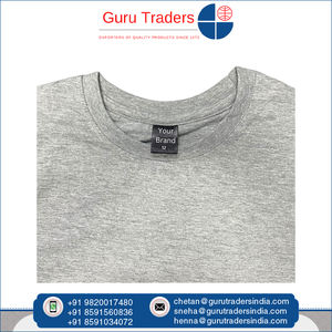 Camisetas de manga corta de algodón con cuello redondo y peso de tela 180 GSM de estilo informal de la mejor calidad más vendida a precio bajo de mercado 100% - Product Image 4