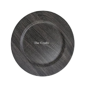 Diseño extremadamente bueno debajo de la placa del cargador Placa de exhibición de forma redonda de madera hecha a mano a un precio razonable - Product Image 2