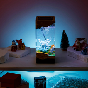 Lámpara de Anime, Lámpara de Resina Epoxi, Lámpara de Resina Epoxi Personalizada, Lámpara de Arte de Madera y Resina, Luz Nocturna Personalizada, Regalo Hecho a Mano, Regalo de Navidad - Product Image 6
