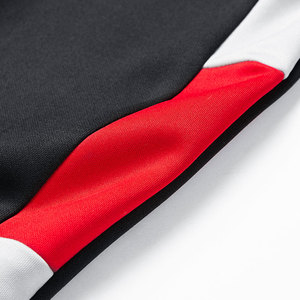 Sweat à capuche confortable en coton avec manches rayées pour homme, nouvelle collection 2023, couleur noire - Product Image 4