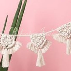 Guirnalda de macramé, proveedor y fabricación a granel de refractex, India, hecha en la India para la mejor calidad y más color - Product Image 1