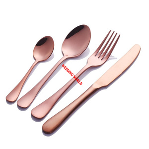 Cubiertos de metal dorado Cubiertos de mesa hechos a mano con estilo y de diseñador Cubiertos mentales al por mayor - Product Image 5