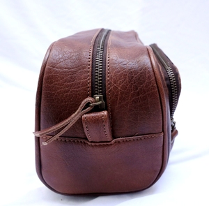 กระเป๋าเดินทางหนังพรีเมี่ยมและชุดล้างหนังแท้สำหรับผู้ชายอุปกรณ์เสริมสวย-แฟชั่นหนังล่า & แบรนด์หรู - Product Image 3