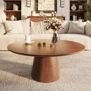 Table basse en bois, parfaite pour les thèmes d'intérieur minimalistes, offrant des lignes nettes, une finition naturelle et une résistance en bois durable - Product Image 6