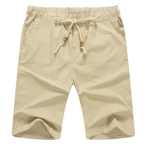 Pantalones cortos de algodón para correr lavados con ácido piedra parche bordado de gran tamaño descolorido estampado informal personalizado para hombre - Product Image 2