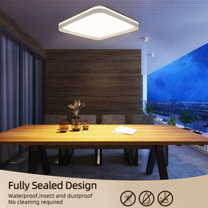 Phổ biến nhất vuông dẫn đèn Trần Hiện Đại bề mặt phòng ngủ phòng khách nhà chiếu sáng thông minh từ xa Đèn LED Đèn Trần - Product Image 3