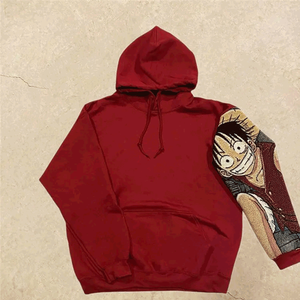 Oversized <b>Men's</b> French Terry Pullover <b>Hoodie</b> With Custom Logo Long Sleeve Solid Pattern <b>Blanket</b> <b>Hoodie</b> for Winter Wholesale - Product Image 5