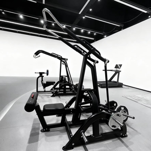 Plaque <span class=keywords><strong>de</strong></span> <span class=keywords><strong>poids</strong></span> gratuit <span class=keywords><strong>de</strong></span> Fitness <span class=keywords><strong>de</strong></span> haute qualité chargée assis entraîneur <span class=keywords><strong>de</strong></span> rangée haute <span class=keywords><strong>rameur</strong></span> Lat Pulldown Machine pour Club <span class=keywords><strong>de</strong></span> Fitness - Product Image 1