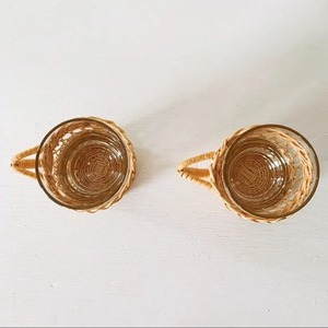 อุปกรณ์เสริมบนโต๊ะสำหรับเครื่องดื่มถ้วยหวายธรรมชาติห่อเหยือกแก้วเครื่องครัวของขวัญตกแต่งห้องครัวที่ดีที่สุด - Product Image 4