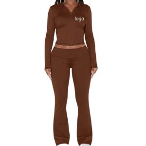 Vêtements de sport tendance hiver/automne 2026, vente en gros de survêtements pour femmes |   Emballage personnalisé avec logo |   Séchage rapide, léger |   Faible - Product Image 2