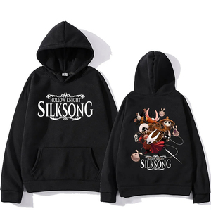 Hollow Knight Silk Song Hot Game Hoodies manga larga moda Casual pulóveres High Street mujeres hombres sudadera FashionStreetwear - Product Image 1