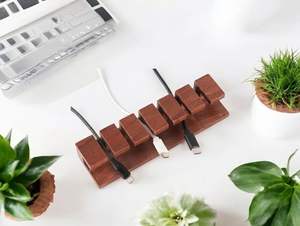 Boîte de commande de câbles en bois massif, fabrication artisanale de qualité supérieure, prix de gros en vrac - Product Image 2