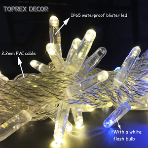 Toprex Pvc IP65 alta calidad Led cadena luz Alambre de goma <span class=keywords><strong>luces</strong></span> de Navidad <span class=keywords><strong>manguera</strong></span> para decoración de vacaciones al aire libre impermeable - Product Image 3