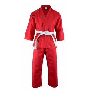 ชุดวอร์มออกกำลังกายสำหรับทั้งชายและหญิงผ้าคอตตอน100% น้ำหนักเบาชุดยูโด GI ชุดออกกำลังกายระบายอากาศได้ดีโลโก้ตามสั่งฤดูร้อน - Product Image 2