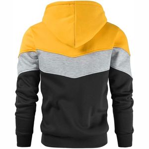 เสื้อฮู้ดมีซิปถักสำหรับผู้ชายไซส์ใหญ่พิเศษดีไซน์เป็นมิตรกับสิ่งแวดล้อมกันลมทันสมัย - Product Image 6