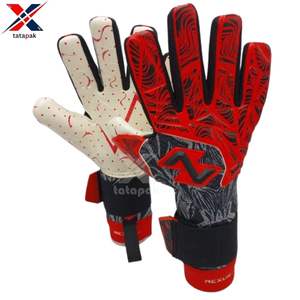 Gants de gardien de but en cuir pleine fleur unisexes pour adultes, fabriqués sur mesure par le fabricant, haute qualité, imperméables, avec fermeture réglable - Product Image 3