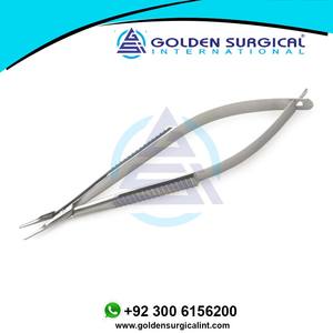 Portaagujas de resorte Micro Castroviejo | Instrumentos vasculares | Instrumentos quirúrgicos de cirugía ocular oftálmica - Product Image 6