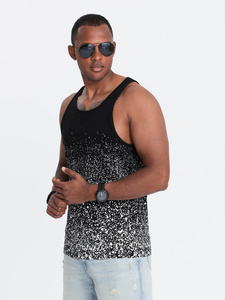 Customized Logo Men's <b>Sleeveless</b> Tank <b>Top</b> Athletic Gym Fitness Workout Running Sports Plus Size Cotton Mesh Material Print - Product Image 3