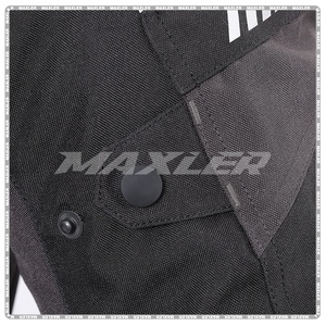 Chaqueta de Motociclismo Larga Textil, Certificación CE, Impermeable, Fabricante OEM, Venta al por Mayor, Exportador de Marca Privada - Product Image 6