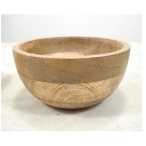 Cuenco de madera hecho a mano ensalada aperitivo fruta ensalada servir para cocina casera - Product Image 6