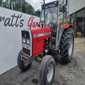 รถแทรกเตอร์ฟาร์ม Massey Ferguson 390 ขับเคลื่อน 4 ล้อ สีแดง ระบบเกียร์ขับเคลื่อนล้อ 80 แรงม้า อุปกรณ์การเกษตรประสิทธิภาพสูง - Product Image 4