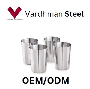 Vente en gros de gobelet en verre en acier inoxydable 300ML Design classique Ins écologique réutilisable pour boire Taille personnalisée - Product Image 5