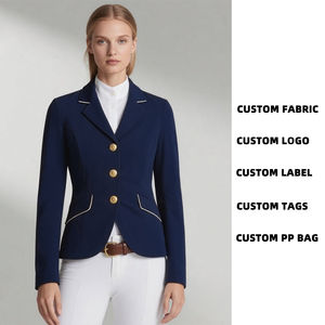 Nueva ropa de equitación, chaqueta ecuestre transpirable de alta elasticidad para mujer, ropa ecuestre de competición Jodhpur & Breeches - Product Image 2