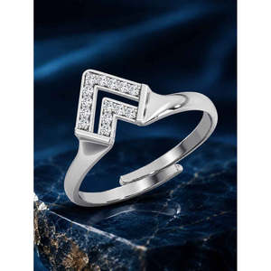 Anillos de Plata de Ley 925 de Primera Calidad para Mujer, Chapados en Rodio con Diamantes o Circonitas, Diseño Numérico, Joyería para Hombre - Product Image 2