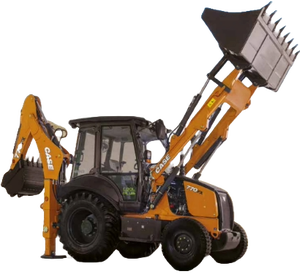 Chargeur rétrocaveuse en gros Capacité de chargement de 1330 kg Chargeur rétrocaveuse multifonctionnel à moteur diesel à vendre - Product Image 1