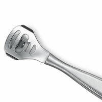 Rouleau anti-callosités en acier inoxydable de qualité supérieure, lime à pédicure double face, poignée ergonomique tendance, personnalisable MANAN