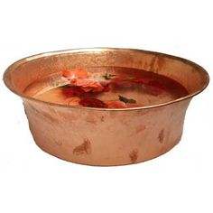 Bols de pédicure en cuivre d'inspiration antique avec des motifs complexes ajoutant une touche de luxe aux installations de salon et de spa - Product Image 3