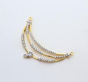 Colgante de Diamante de Corte Redondo en Oro Amarillo de 14K para Mujer, Opciones de Diamantes Cultivados en Laboratorio y Naturales, Color D a G, Claridad IF a SI2, Regalo de Joyería - Product Image 2