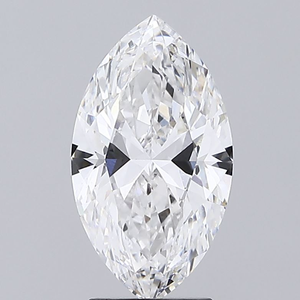 Diamant de laboratoire de taille marquise Rising Diamond 3,32 carats, certifié IGI, CVD, clarté VVS2, couleur E, nouveau modèle, bijoux de fiançailles personnalisés - Product Image 1