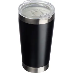 Bicchiere in Acciaio Inossidabile KORNEL con Gadget Personalizzati in Ceramica - Product Image 1