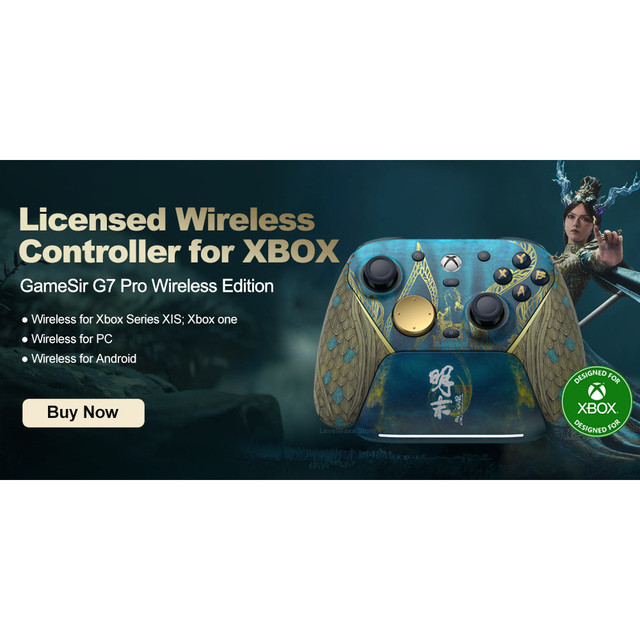 For G7 SE Wired Gamepad Controller with Dual Vibration for One