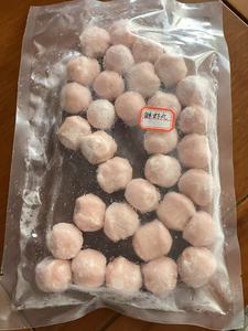 Frais Fujian Cuisine Fishball Steamboat Hot Pot Ingrédient Fruits De Mer Snack Farci Crevettes Boule Surimi Pâte IQF Congelé 1 kg/sac Chine - Product Image 3