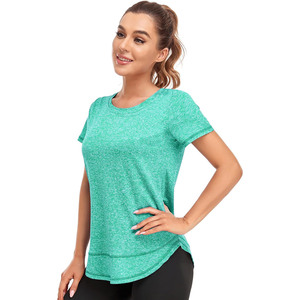 Mode chaude 100% coton femmes T-Shirts haute qualité respirant coupe ajustée Style décontracté Jersey pour l'été fait Pakistan en gros - Product Image 3