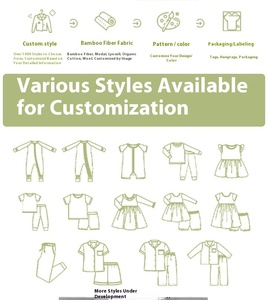 Lote de Pijamas de Bambú Listos para Enviar para Bebés, Niños y Niñas, Caja Misteriosa de Navidad, Transpirables, de Punto con Estampado de Dibujos Animados - Product Image 6