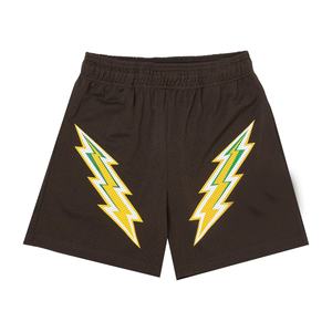 Pantalones Cortos Unisex Estilo Forestal de Algodón Sublimado para Personalizar con Logotipo, Cintura Elástica Cómoda, Pantalones Cortos para Hombre - Product Image 2