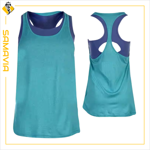 Custom Samavia Hombres Casual Tank Tops Tecnología de corte automatizado-Impresión digital 100% Algodón Fabricantes de calidad OEM - Product Image 5