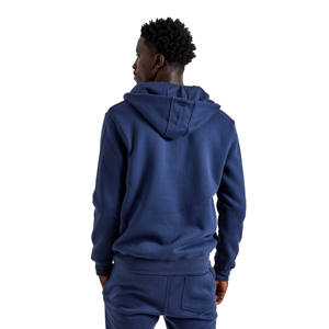 Pull à capuche en coton 100% épais pour hommes, sweat-shirt à fermeture éclair surdimensionnée, streetwear vintage délavé au soleil pour l'hiver - Product Image 3